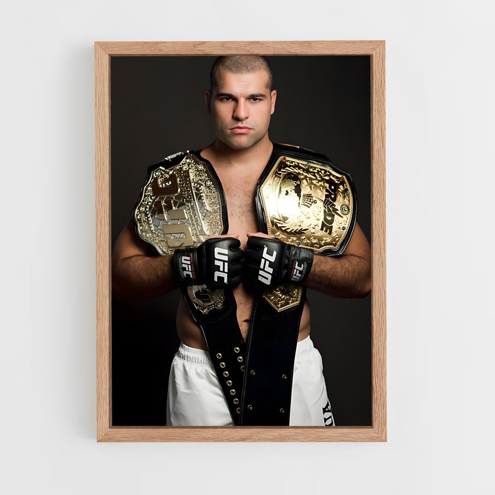 Poster Mauricio shogun – affiche MMA (vue 4)